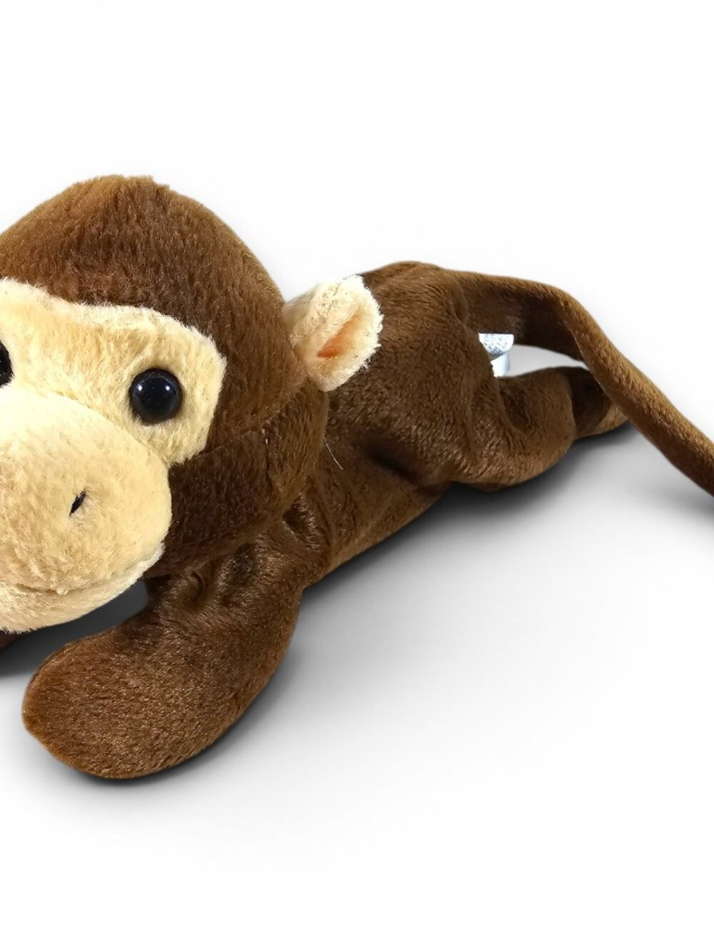 Mty International Monkey Beanbag Plush Stuffed Toy Brown Tan 8.5"